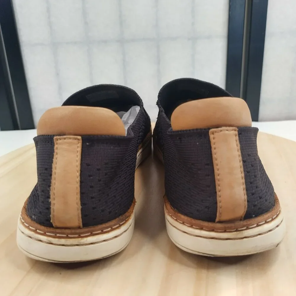 UGG Sammy Slip On Trainer Black Knit Elastic Casual Shoes Women US 12